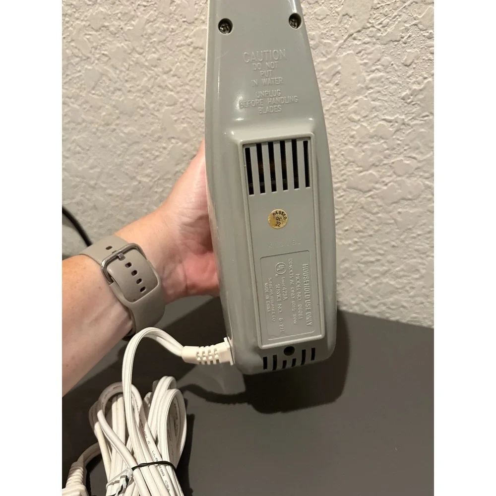 Sunbeam Electric Carving Knife Model 2790 Tested Working EUC Excellent